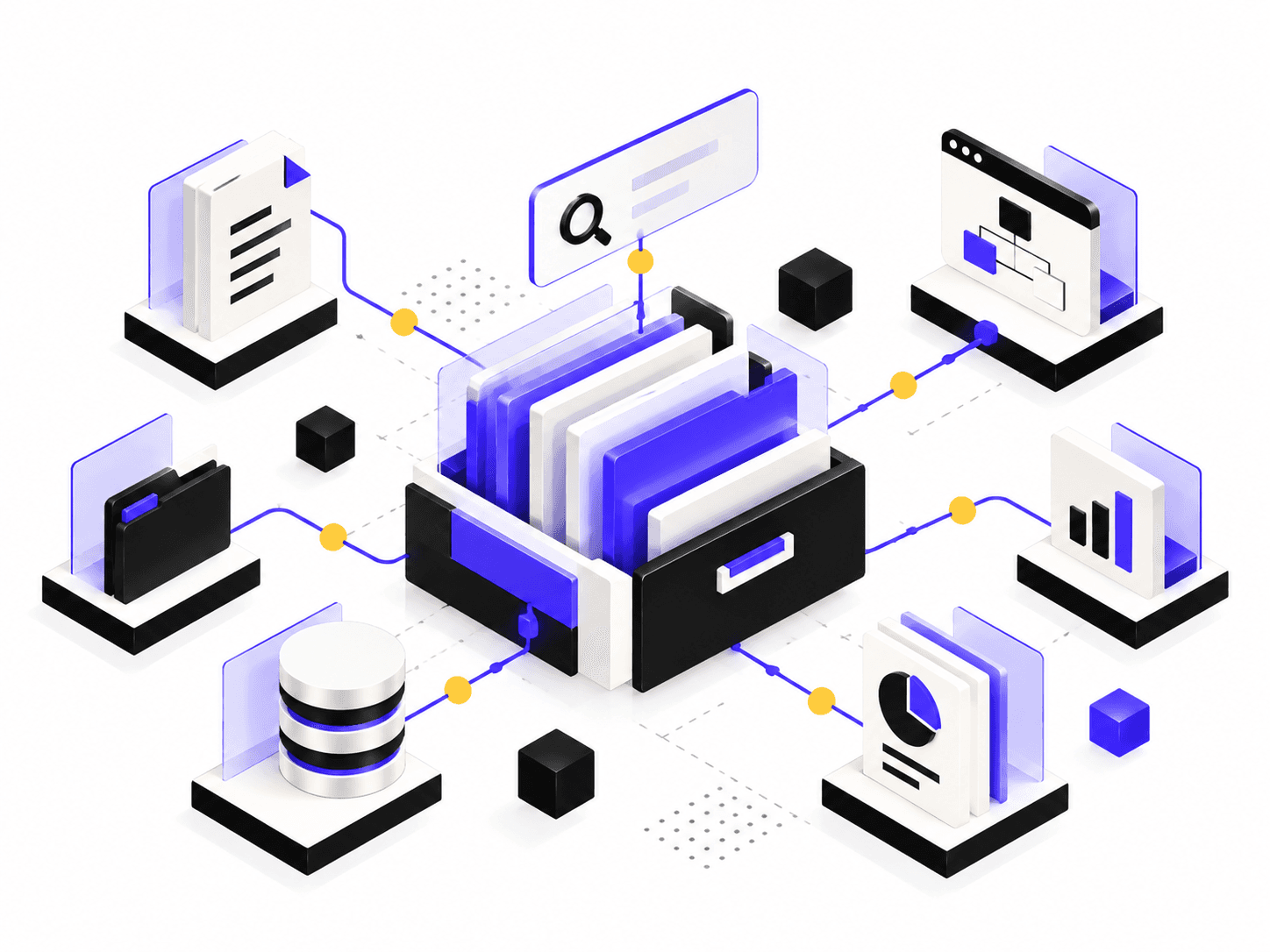 Isometric Knowledge Hub Network