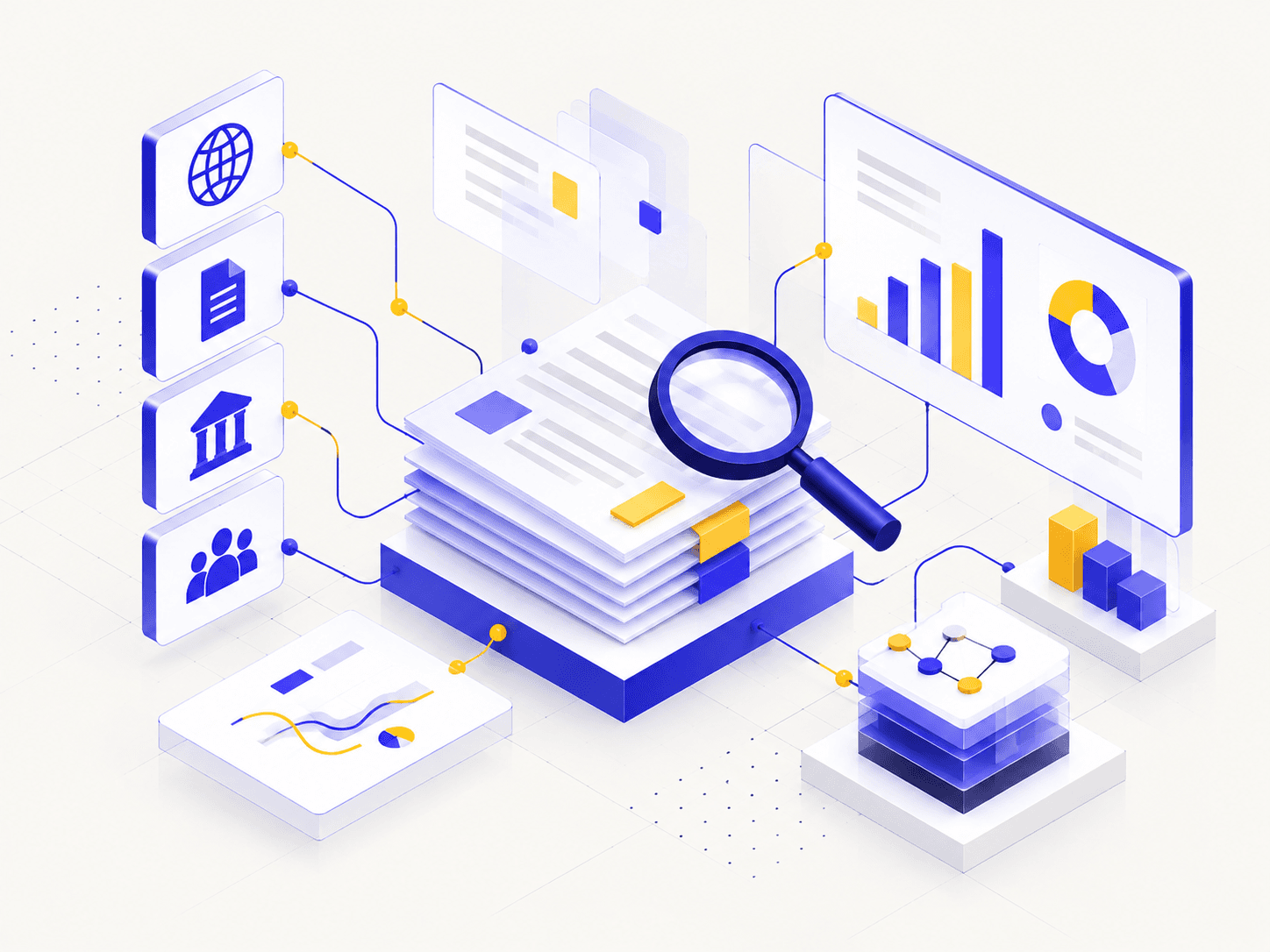 Isometric Data Research and Analysis Hub